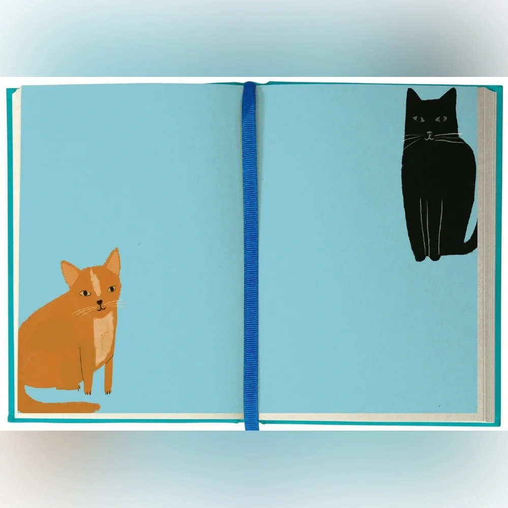 Adorable Cat-Themed Illustrated Journal - 272 Fun Bold Pages - excellent gift!